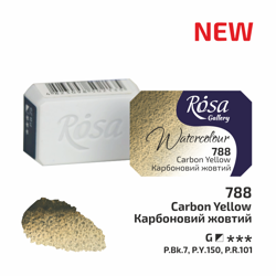 Akvarelové barvy Rosa 2,5ml 788 carbon yellow